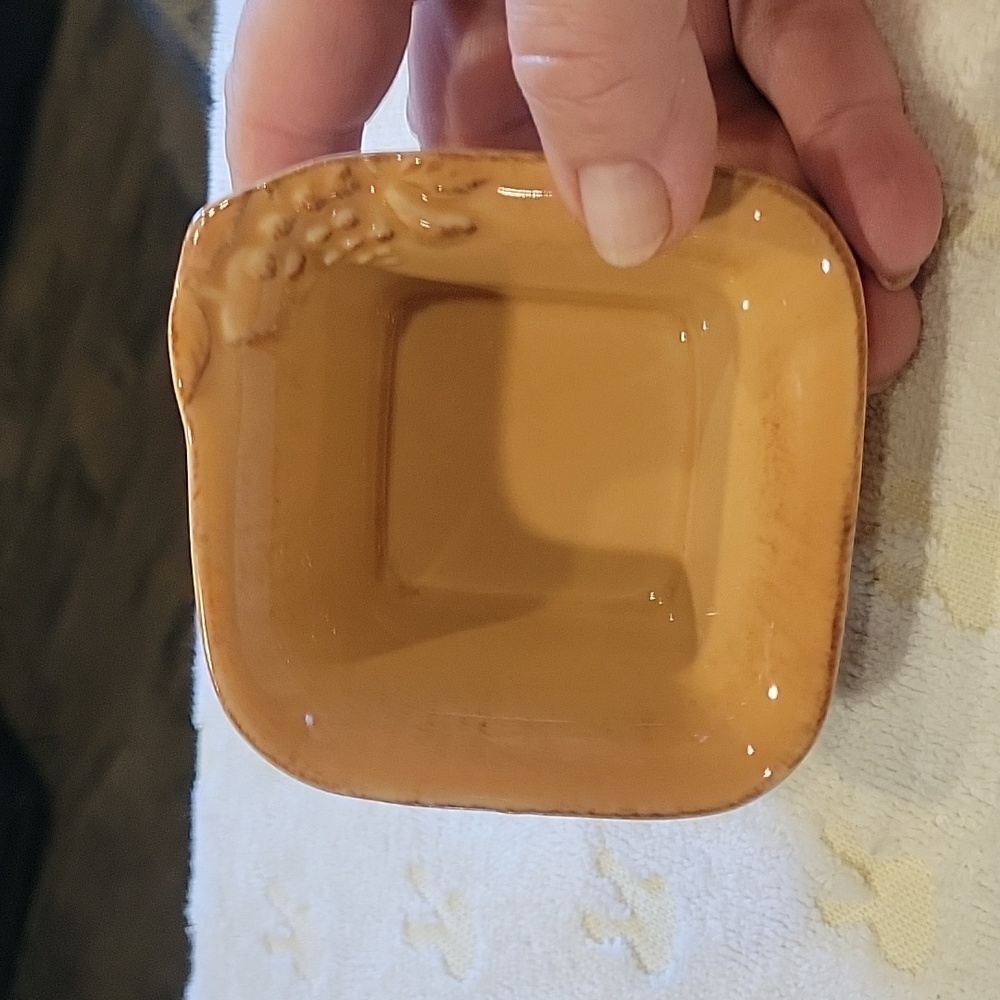 5 For 25.00/Sauce dish, Collectable Holder, glazed pottery